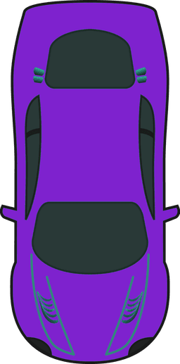 Blue car